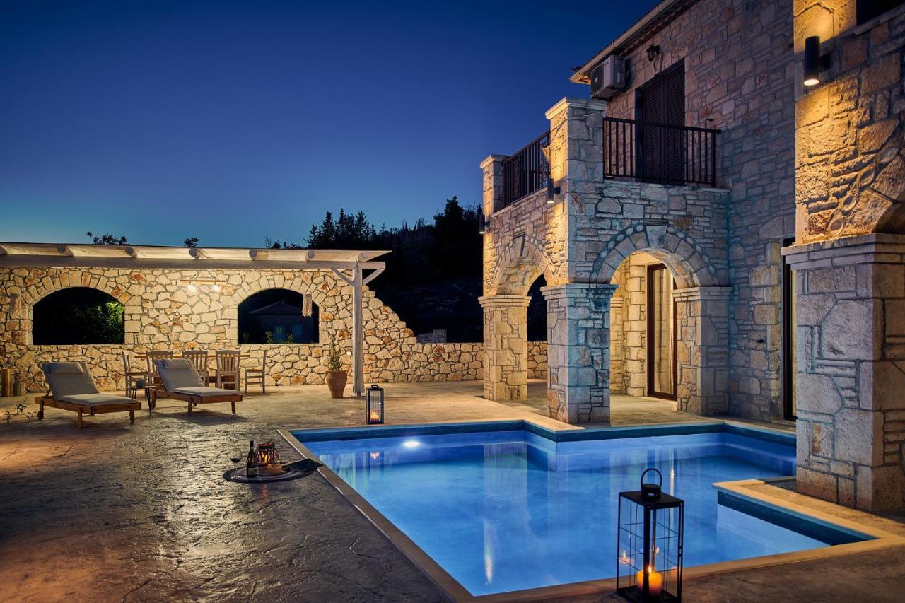 Ioanna Chateau - Luxury Stone Villa Maries  المظهر الخارجي الصورة