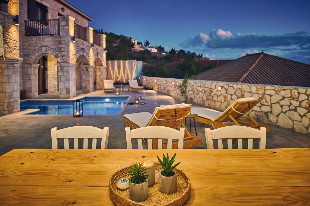 Ioanna Chateau - Luxury Stone Villa Maries  المظهر الخارجي الصورة
