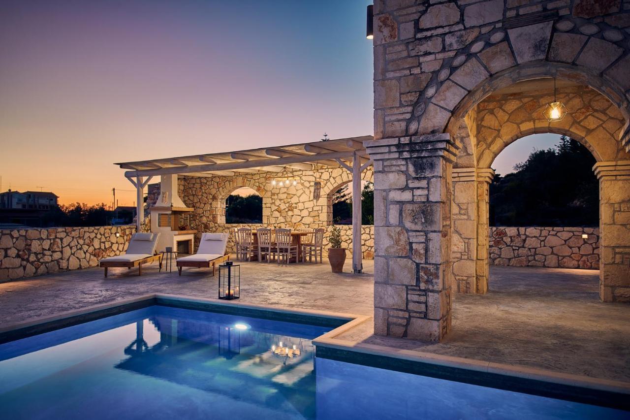 Ioanna Chateau - Luxury Stone Villa Maries  المظهر الخارجي الصورة