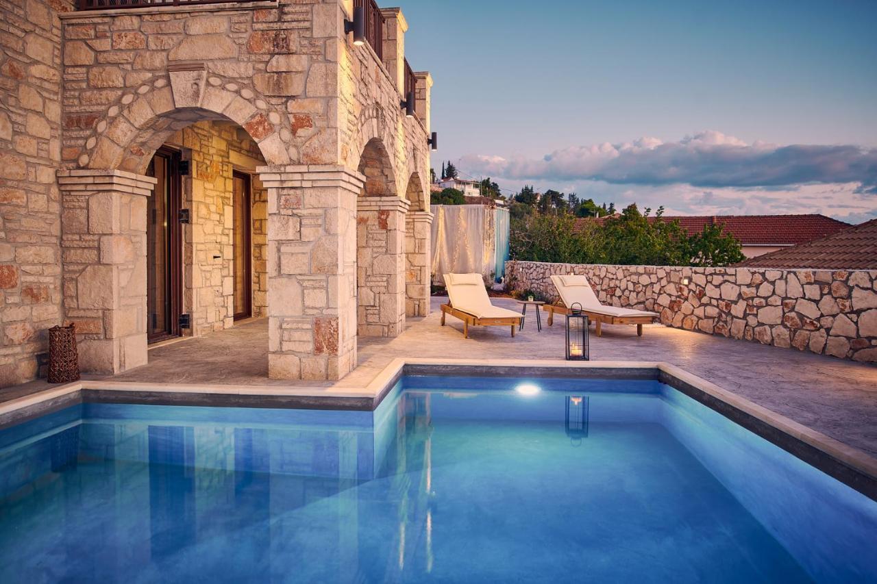 Ioanna Chateau - Luxury Stone Villa Maries  المظهر الخارجي الصورة
