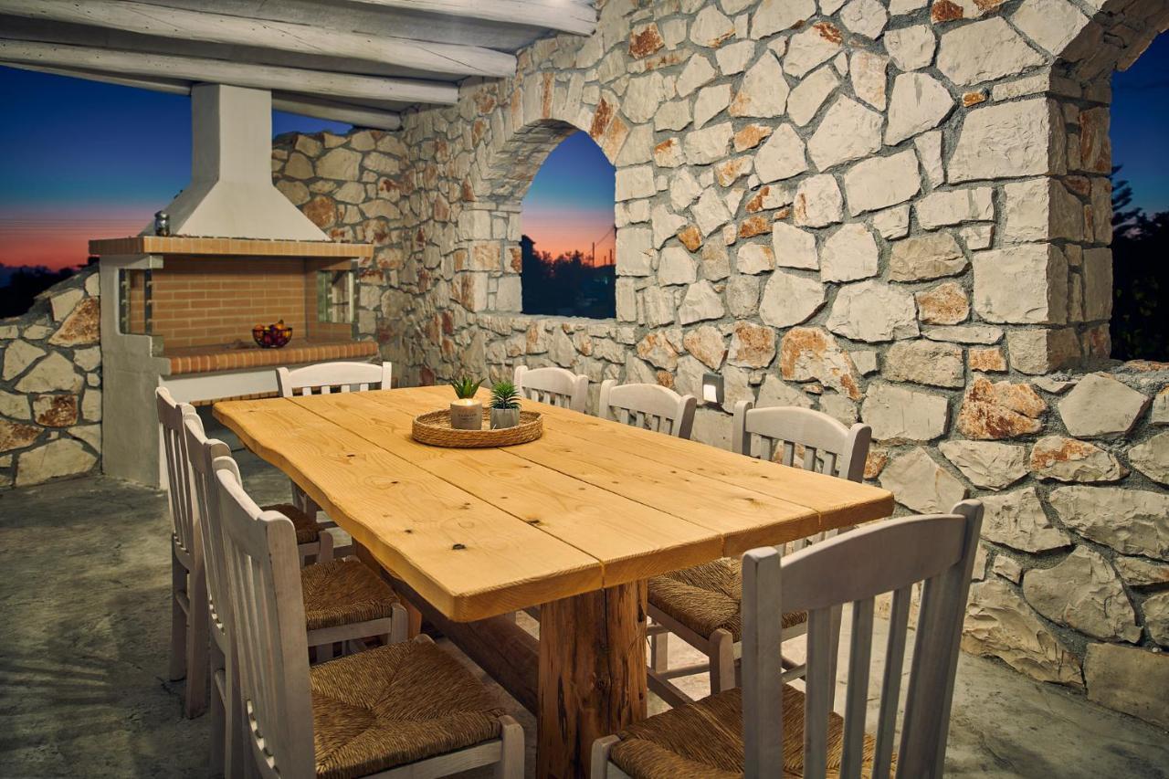 Ioanna Chateau - Luxury Stone Villa Maries  المظهر الخارجي الصورة