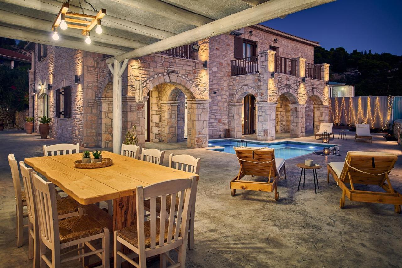 Ioanna Chateau - Luxury Stone Villa Maries  المظهر الخارجي الصورة